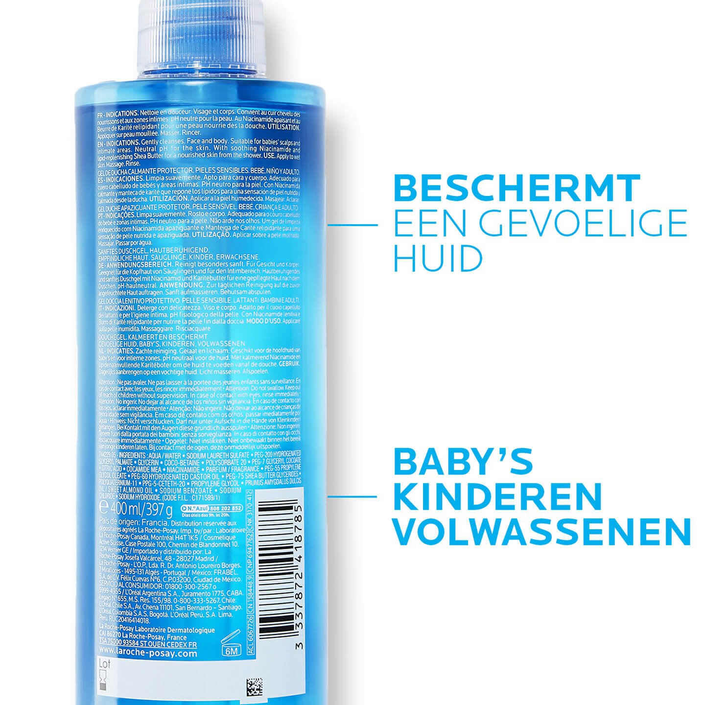 La Roche Posay ProductPage Eczema Lipikar Shower Gel Texture