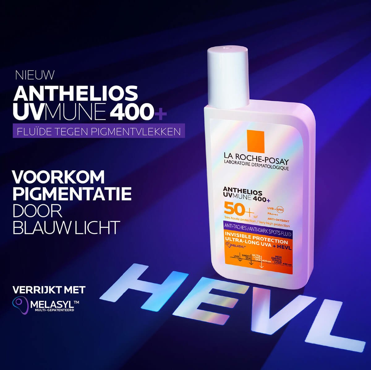 Anthelios UVMune 400 anti-pigmentvlekken fluïde spf50+