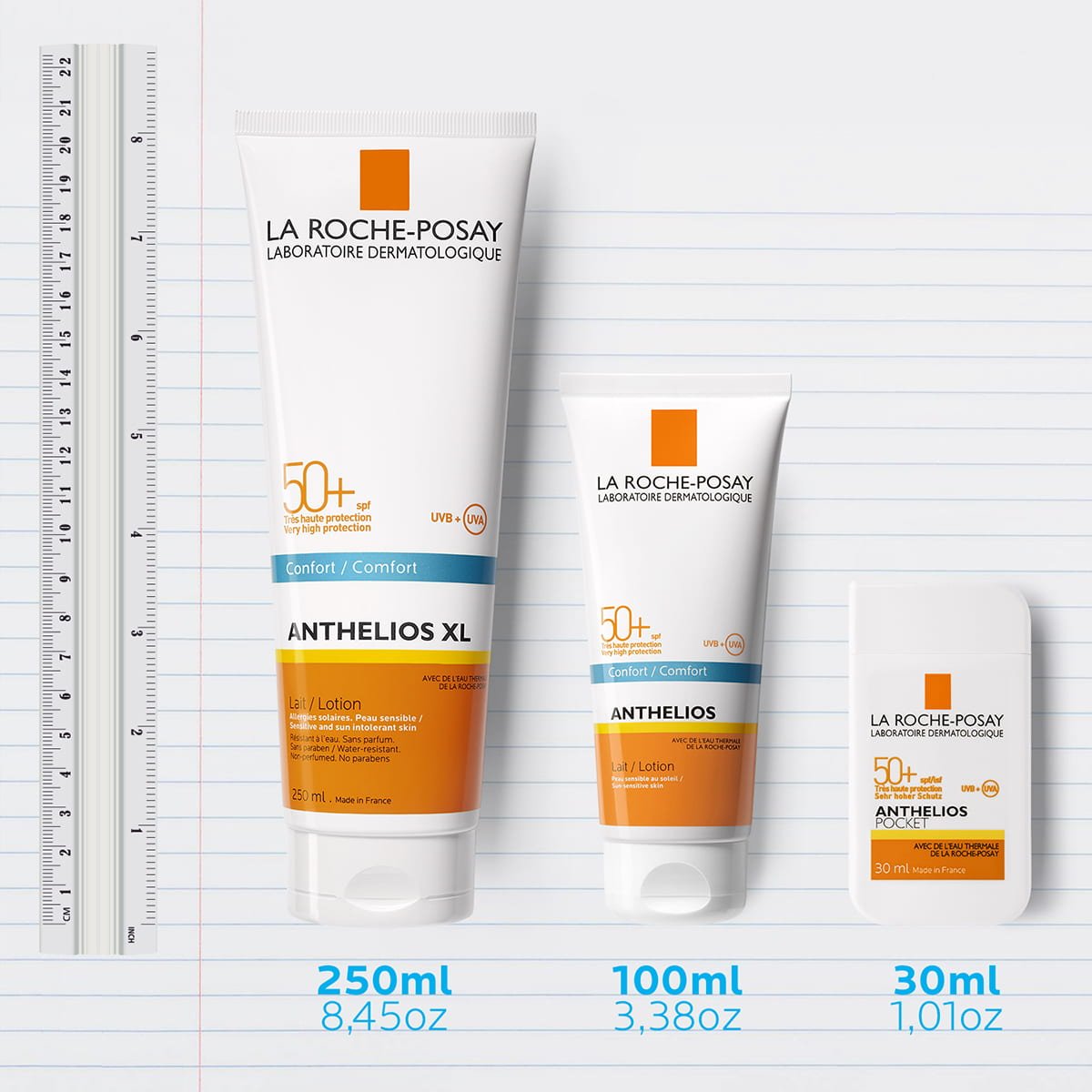 La Roche Posay ProductPage Sun Anthelios SPF50 Family 3337875550611 33