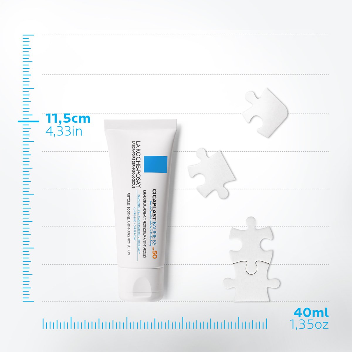 La Roche Posay ProductPage Damaged Cicaplast Baume B5 Spf50 40ml Baume