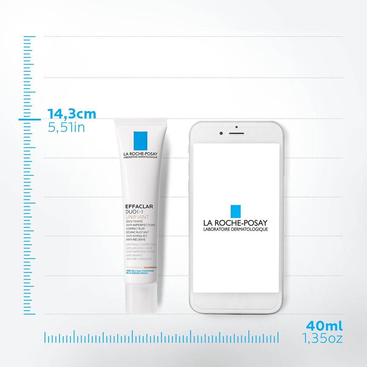 La Roche Posay Face Care Effaclar Duo plus Unifiant Medium 40ml 333787