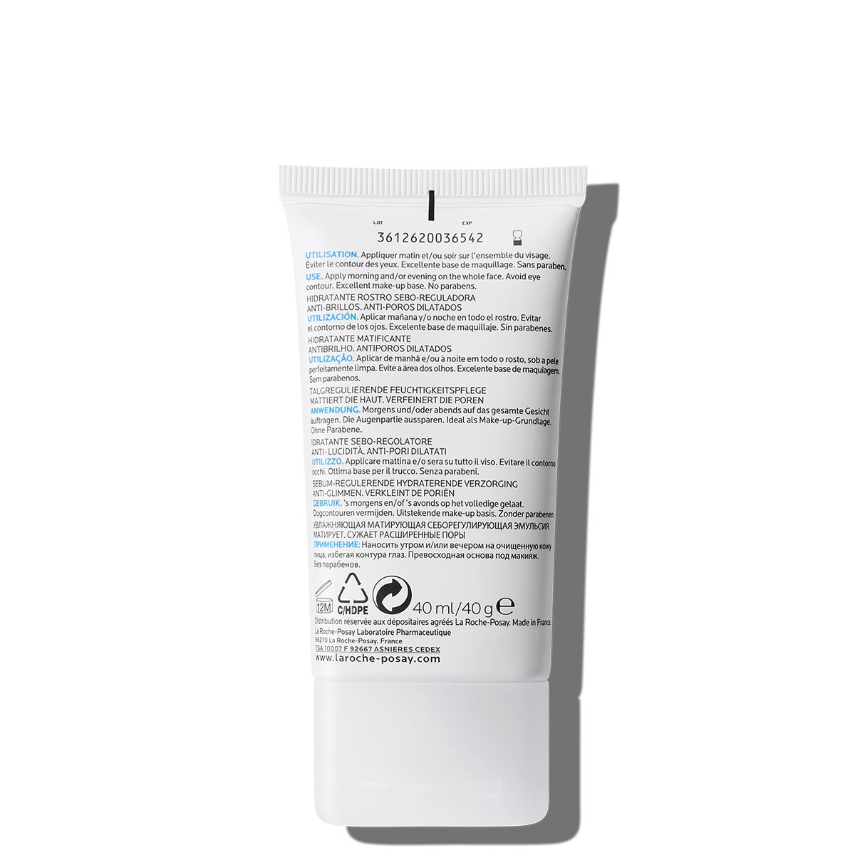 La Roche Posay Face Care Effaclar Mat Sebo Controlling Moisturizer 40m