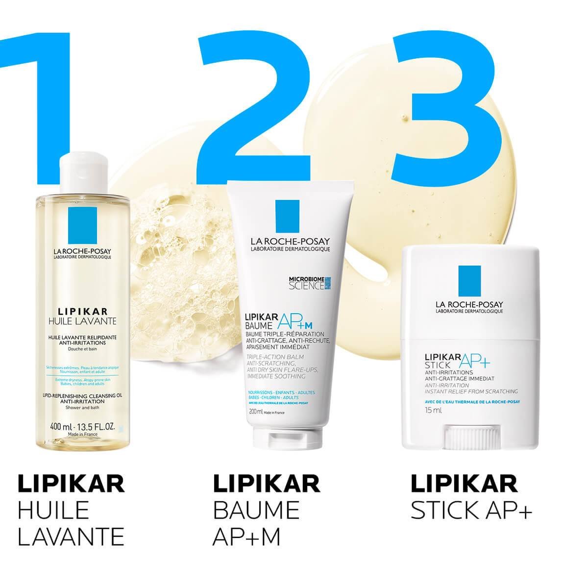 LRP Lipikar Eczema Huile Lavante 400 ml Routine