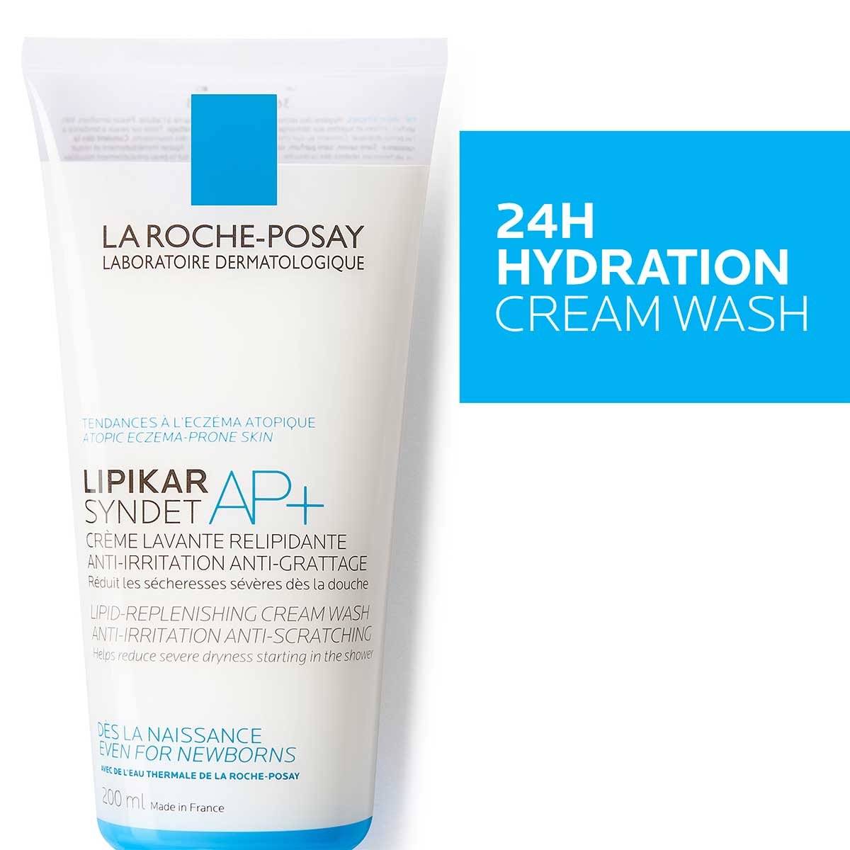 La Roche Posay ProductPage Eczema Lipikar Syndet AP 200ml 333787553730 zoomed front