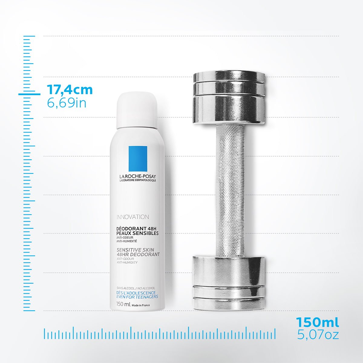 La Roche Posay ProductPage Deodorant 48h Sensitive Skin Spray Anti Odo