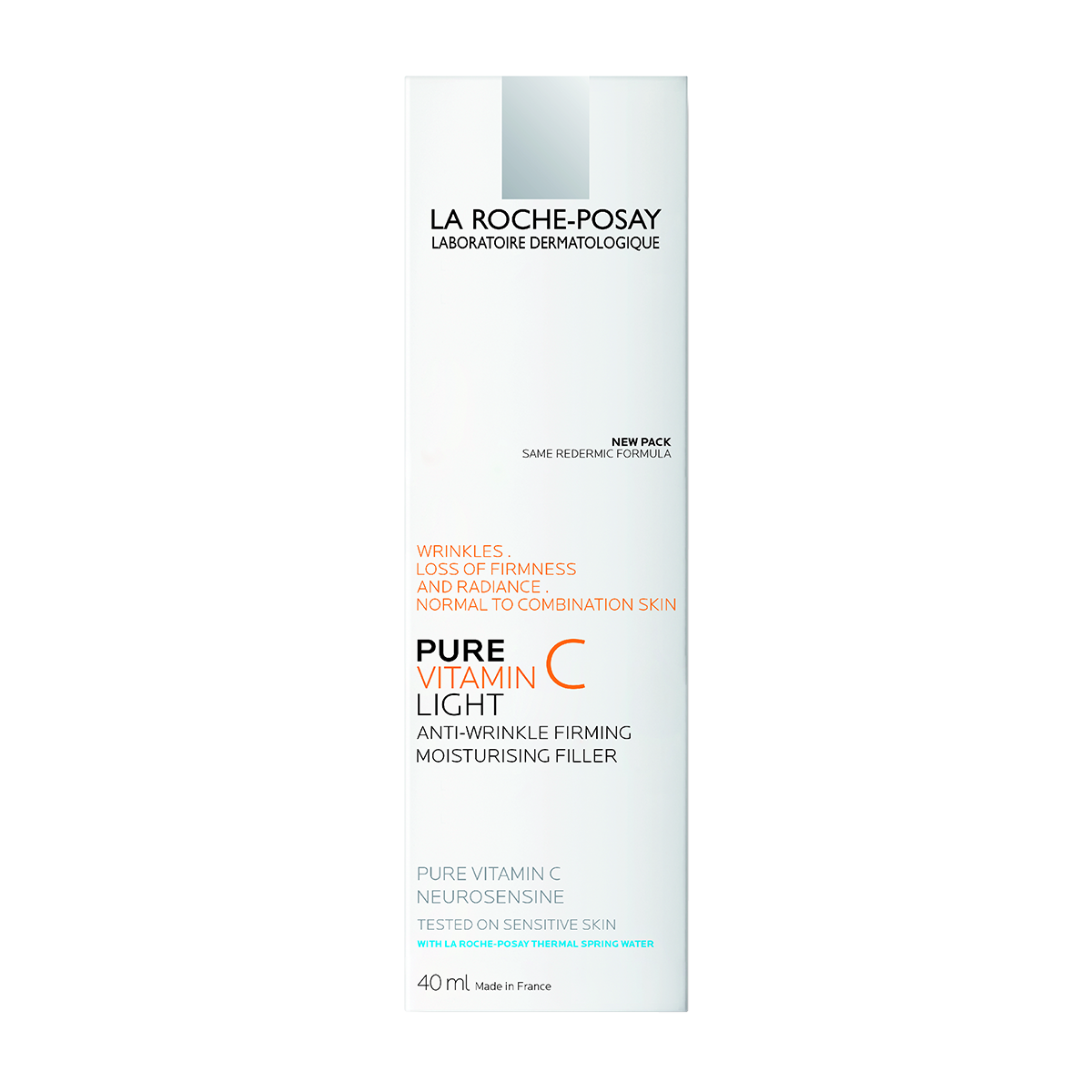 Vitamin C normale gecombineerde huid packshot